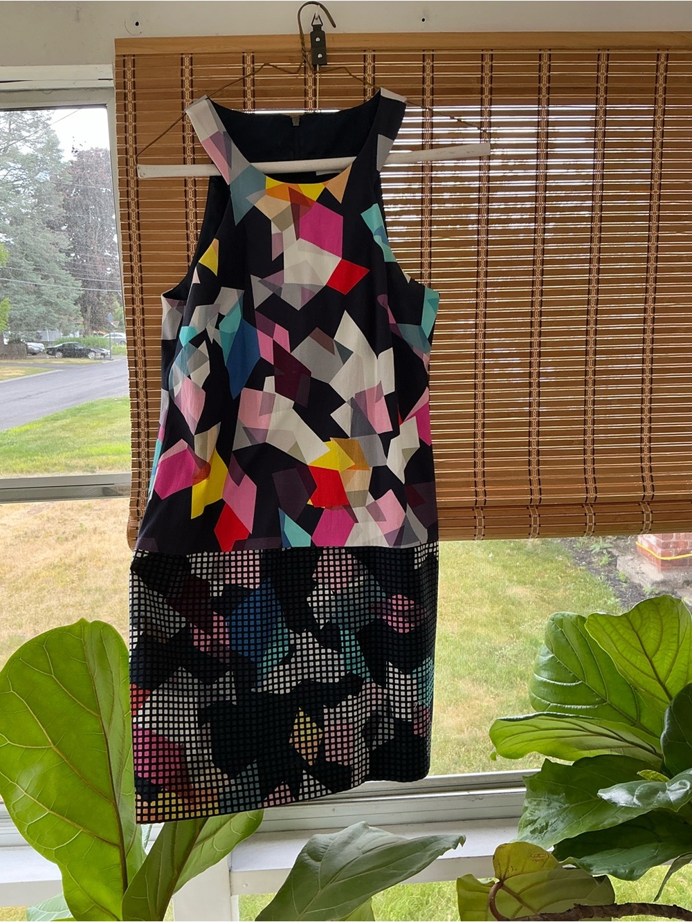 Colorful Trina Turk Sleeveless Dress - Size 10